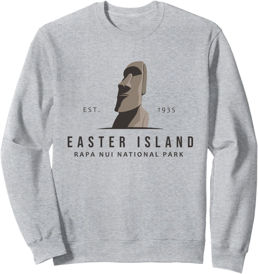 Osterinsel Rapa Nui Nationalpark Emblem Vintage Sweatshirt