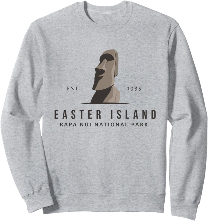 Osterinsel Rapa Nui Nationalpark Emblem Vintage Sweatshirt
