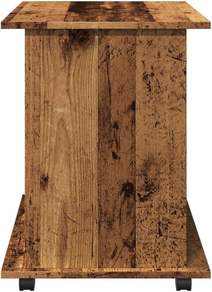 vidaXL Rollcontainer, Aktenschrank mit Stauraum, Rollschrank für Büro Arbeitszimmer, Bürocontainer B