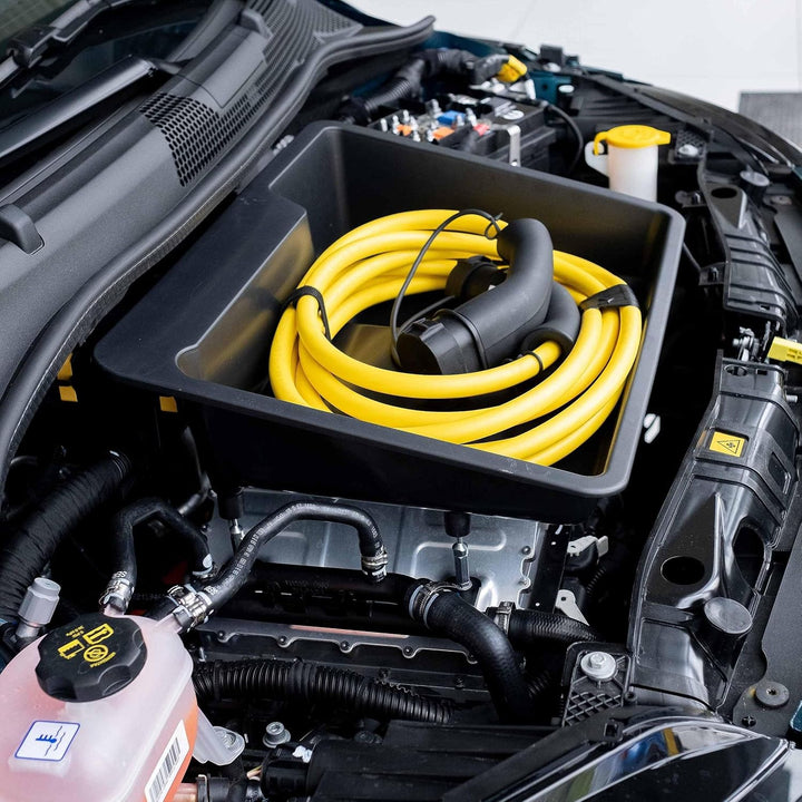 rati Frunk kompatibel für FIAT 500e 2020- |Erweiterter Front-Stauraum. Perfekt für Ladekabel, Zubehö