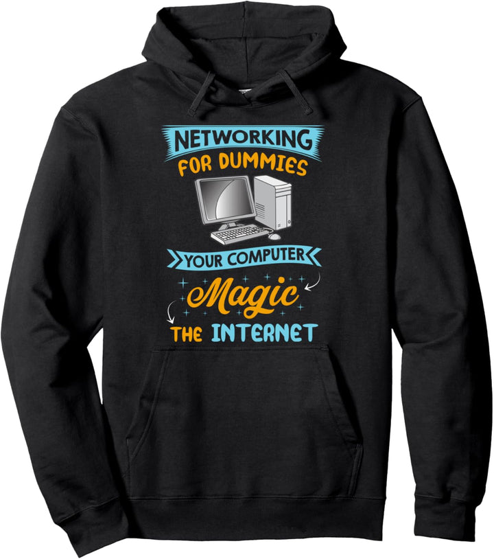 Networking For Dummies - Coding Programmierer Pullover Hoodie