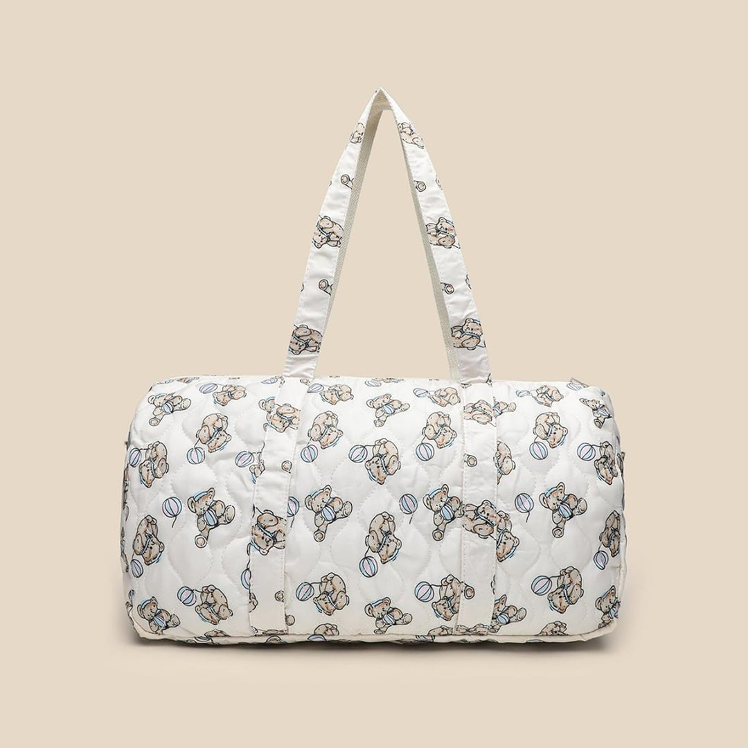 Large Capacity Maternity Bag, Portable Diaper Tote, 18.12 Inches Hospital Bag with Compartments, Tra