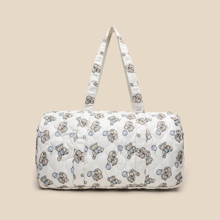 Large Capacity Maternity Bag, Portable Diaper Tote, 18.12 Inches Hospital Bag with Compartments, Tra