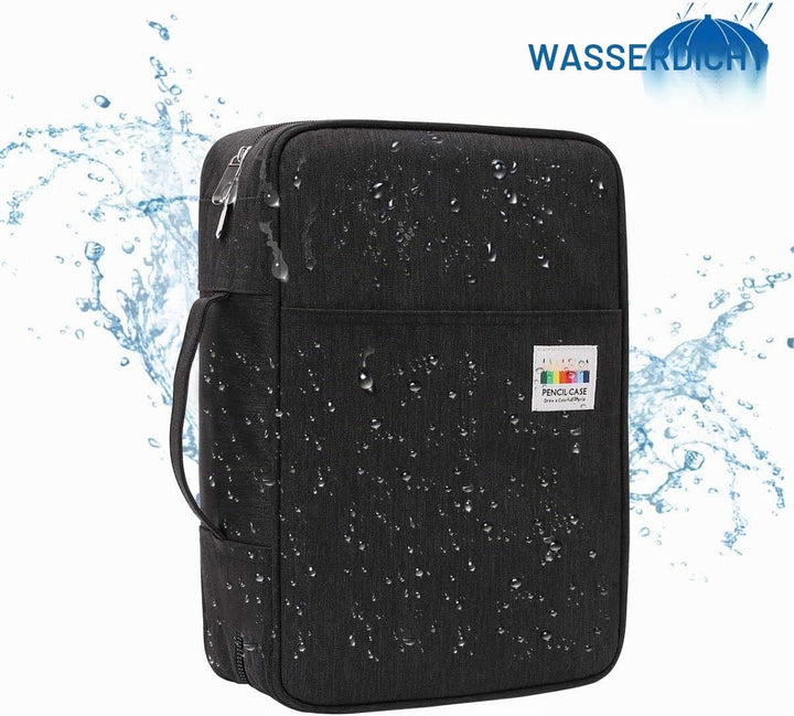 JAKAGO Federmäppchen mit Grosser Kapazität für 304 Buntstifte,Wasserdicht Stifttasche Schreibwaren O