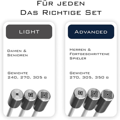 HEROGOLF Speed-Sticks - Der Golf Schwungtrainer fr mehr Geschwindigkeit, l„ngere SCHL„ge und EIN bes