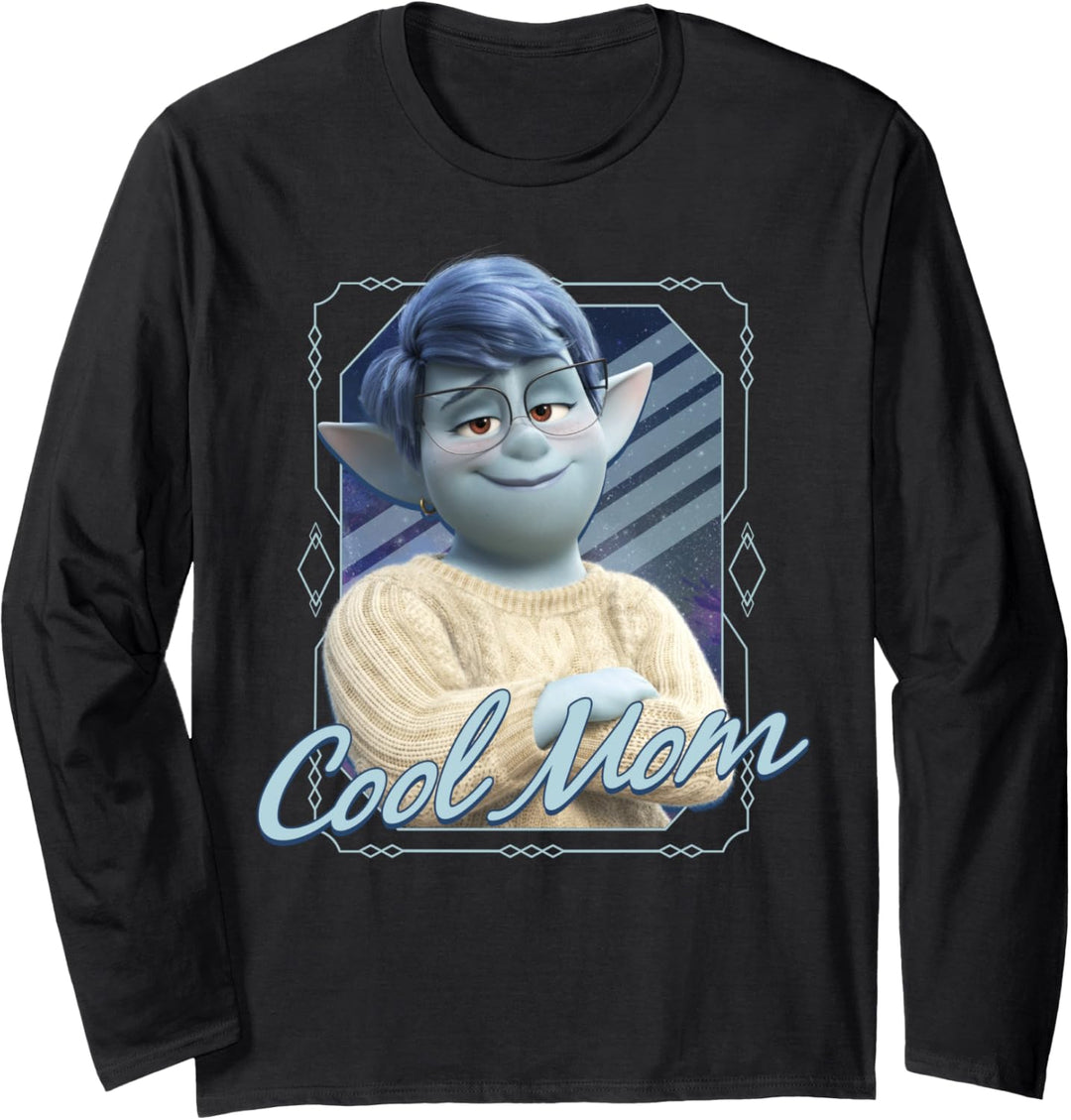 Disney Pixar Onward Mother's Day Laurel Cool Mom Langarmshirt