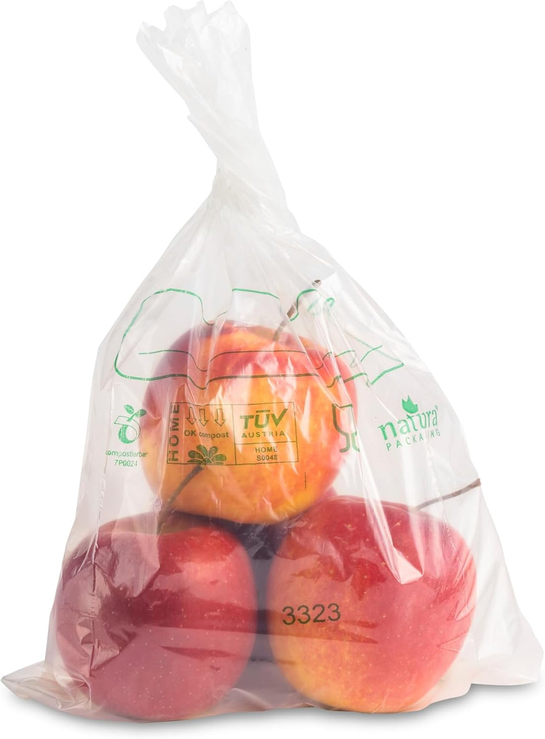 bioMat Kompostierbare Frischhaltebeutel 2l, 840 Stk. Gefrierbeutel, Premium-Qualität, Klimaneutral,