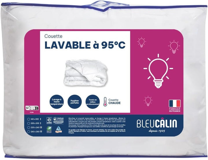 COUETTE LAVABLE A 95°C KBO B40 MIFI, 220x240cm 220 x 240 cm, 220 x 240 cm