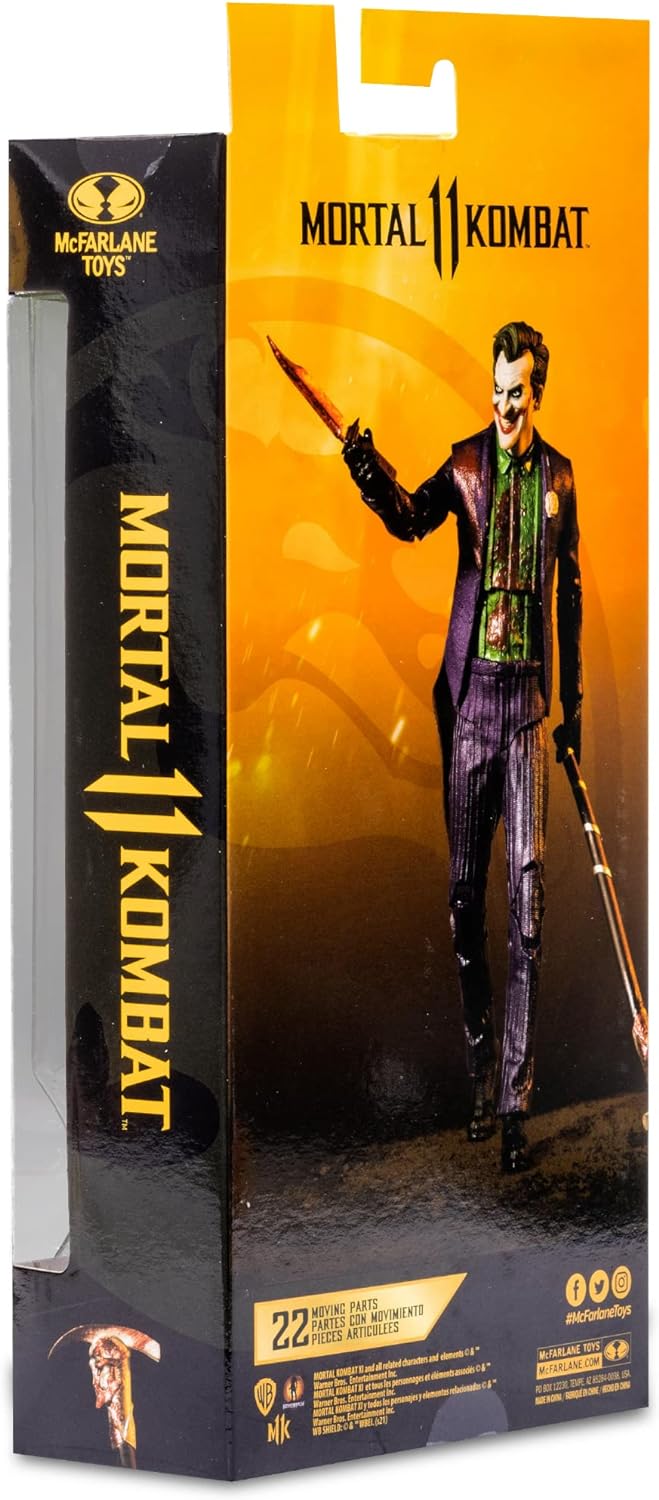 McFarlaneMortal Kombat 11 Actionfigur The Joker (Bloody) 18 cm, The Joker (Bloody)