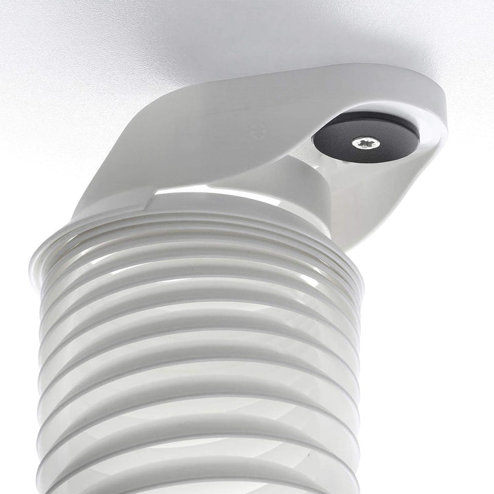 Eisnhauer® Kabelspirale Weiss, vertikale Kabelführung für unterschiedliche Höhen oder höhenverstellb
