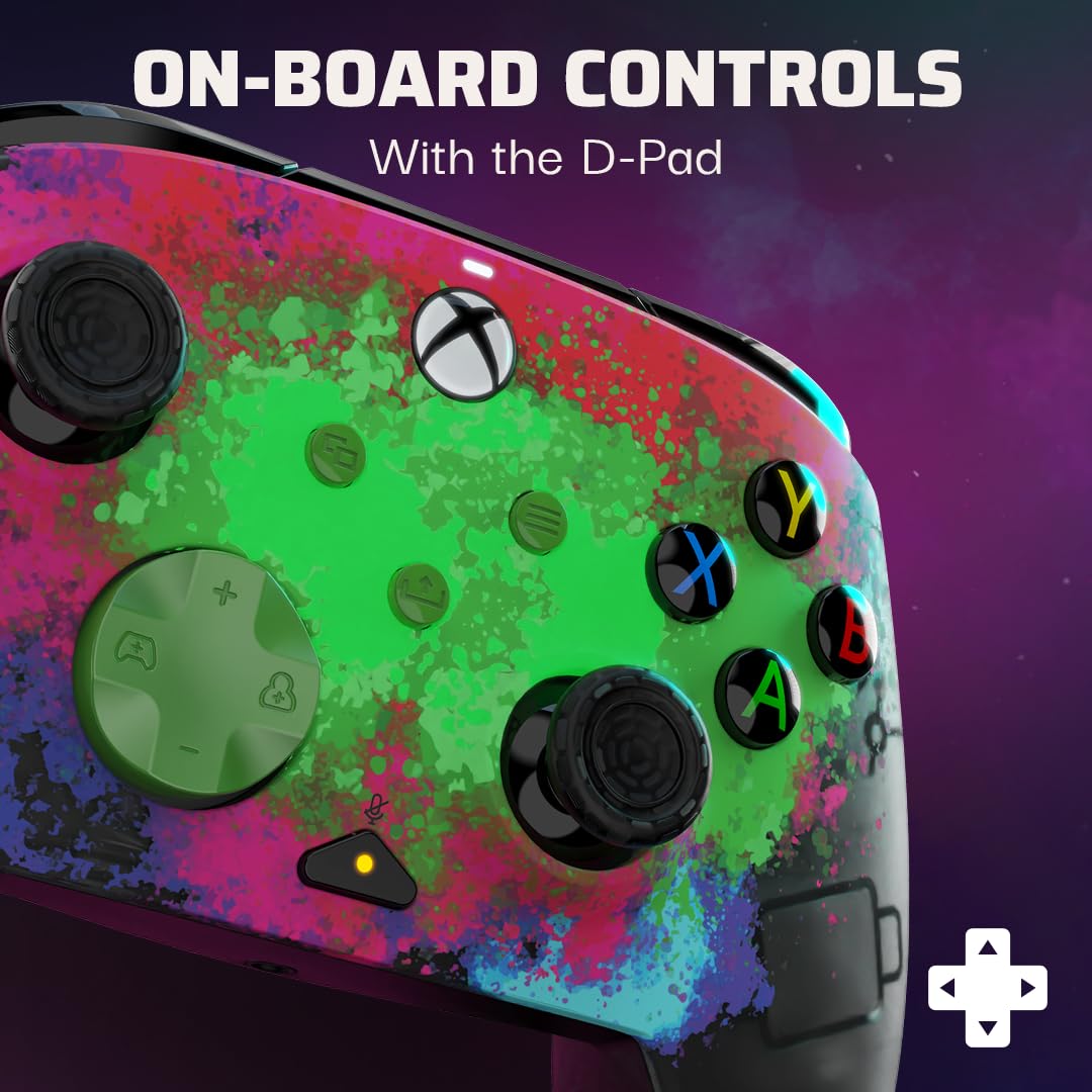 PDP Xbox REMATCH GLOW Wired controller - Space Dust, Space Dust