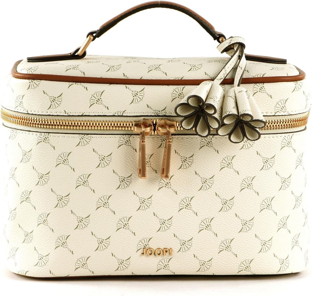 JOOP! Cortina 1.0 Flora Washbag M Cream-White, Cream-white