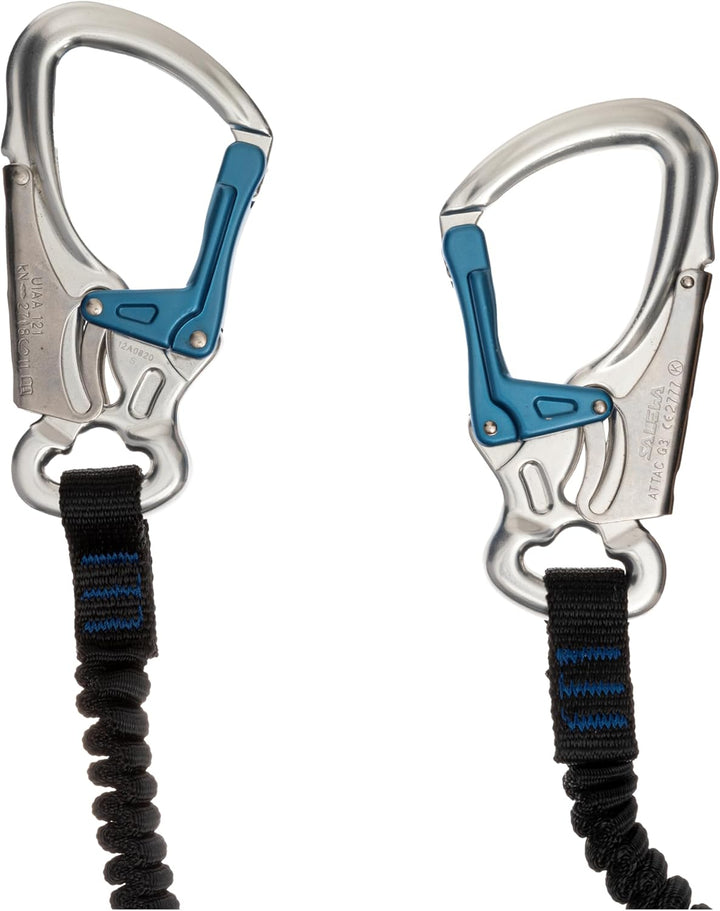 Salewa Set Via Ferrata Premium Attac Black - Blue UNI, Black - Blue UNI