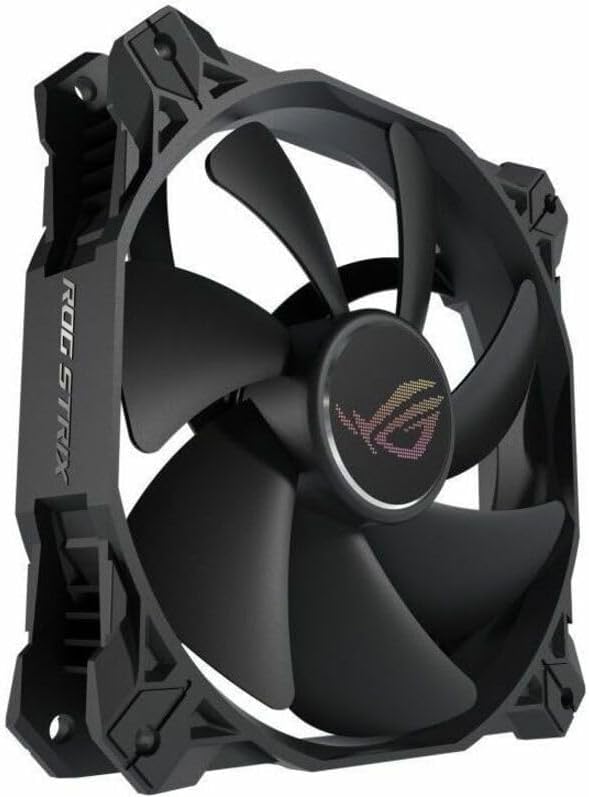 ASUS ROG Strix XF120 4-Pin-PWM-Lüfter (für PC-Gehäuse, Radiatoren oder CPU-Kühler, leise Kühlleistun