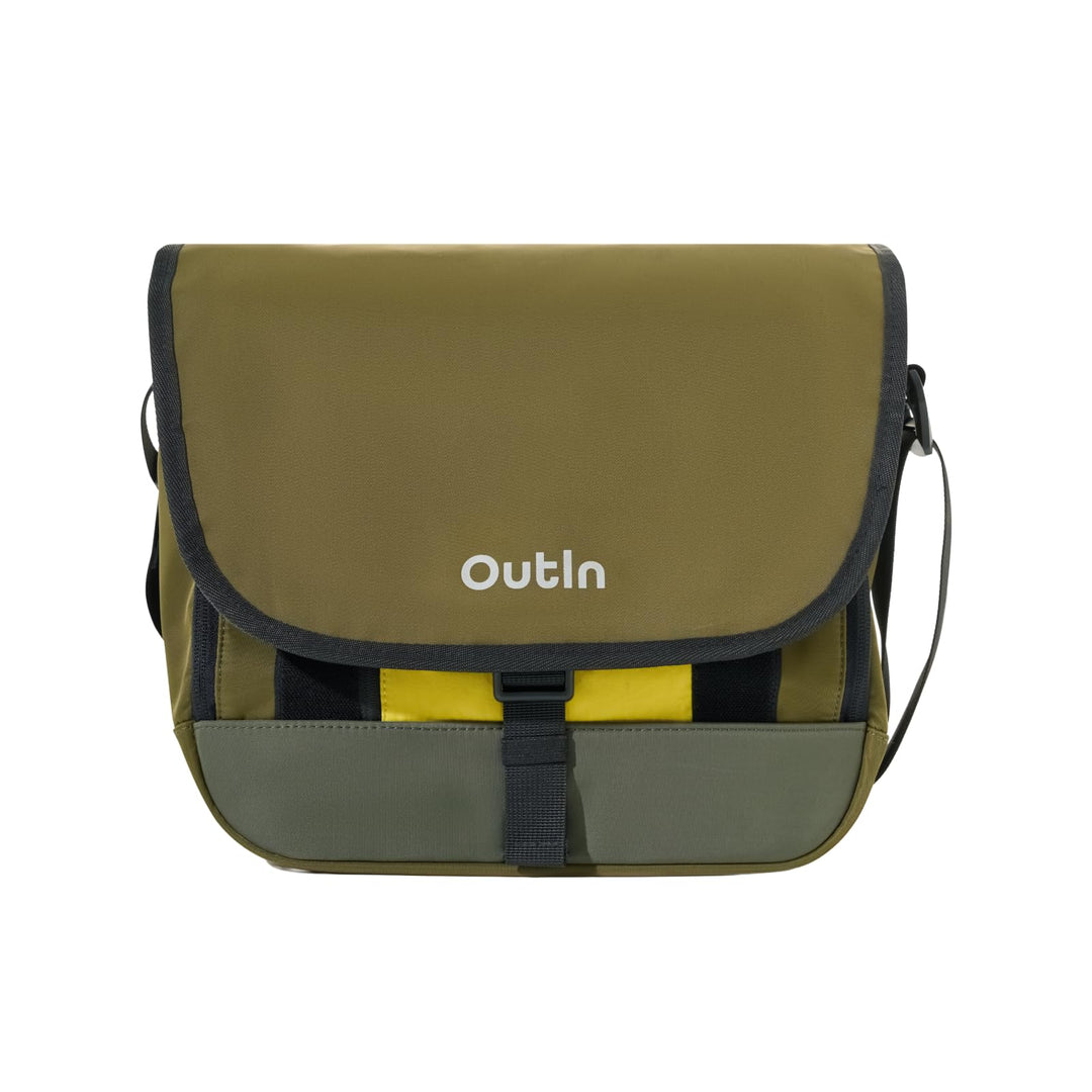 OutIn Flex Messenger Bag, Nylon Schultertasche und Reise Umhängetasche für Damen und Herren, Kompati