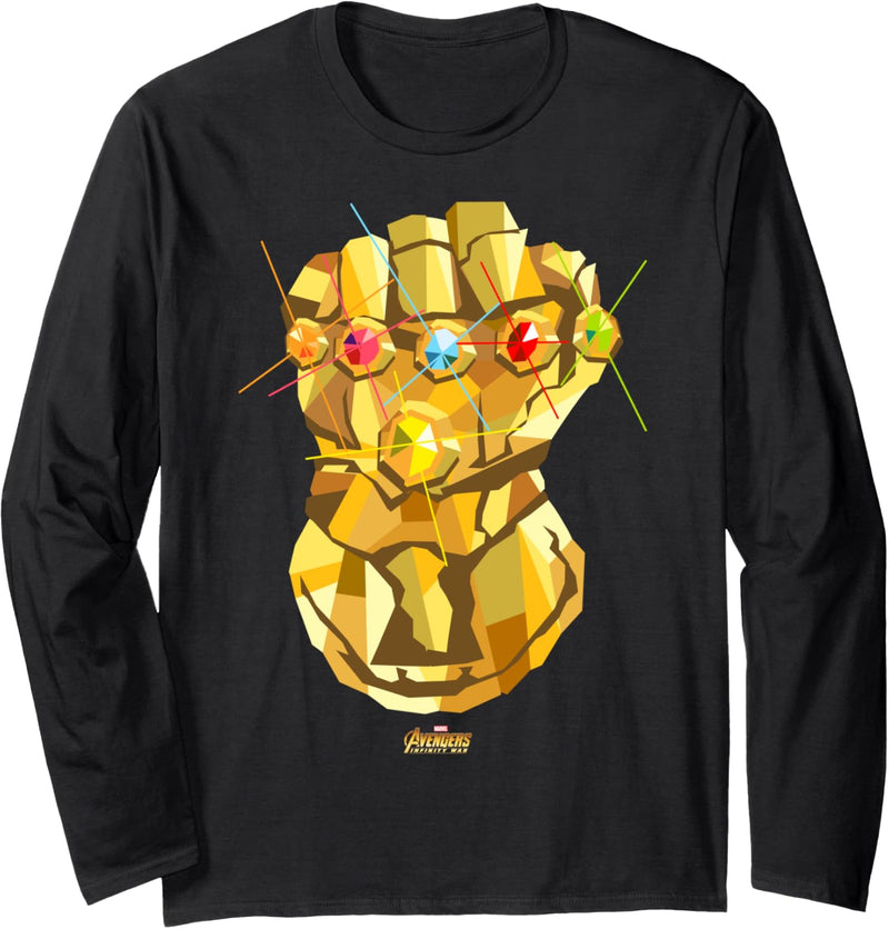 Marvel Avengers: Infinity War Cartoon Gauntlet Langarmshirt