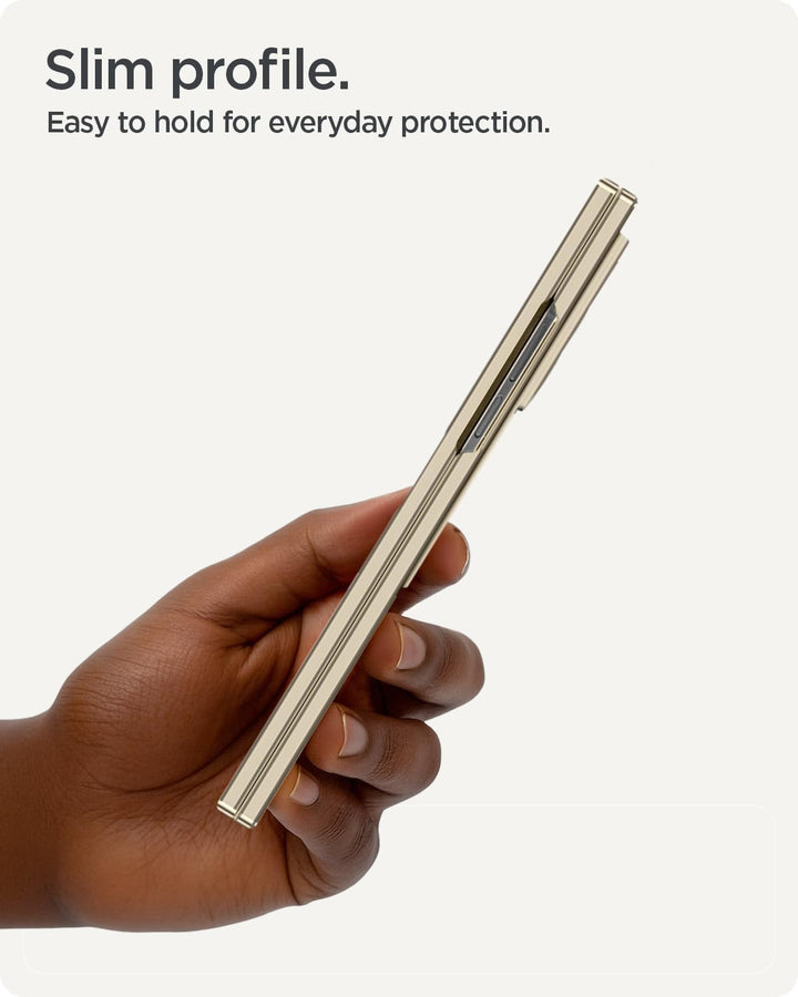 Miimall Privacy Case Kompatibel mit Samsung Galaxy Z Fold 7 Hülle Anti-SPY Displayschutz+Scharniersc