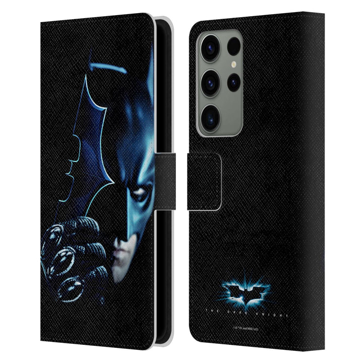 Head Case Designs Offizielle The Dark Knight Batman Batarang Wichtige Kunst Leder-Wallet-Hülle Kompa
