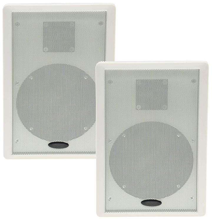 ChiliTec Wandlautsprecher Flatpanel-Lautsprecher 2-Wege 40Watt Paar / 2 Stück 37mm flach Aufbau-Laut