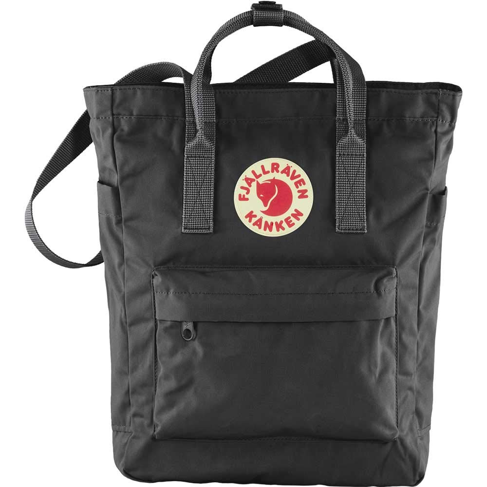 Fjällräven Damen Kånken Totepack Rucksack (1er Pack) Einheitsgrösse Black (23710-550), Einheitsgröss
