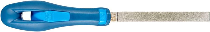 PFERD Diamant-Werkstattfeile flachstumpf | 100mm D126 (mittel) | 15400126 – für harte Werkstoffe Fla