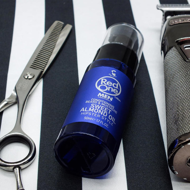 RedOne Conditioning Beard & Mustache Sweet Almond Oil 50ml RedOne Bartöl Mandelöl Bartpflege, Almond