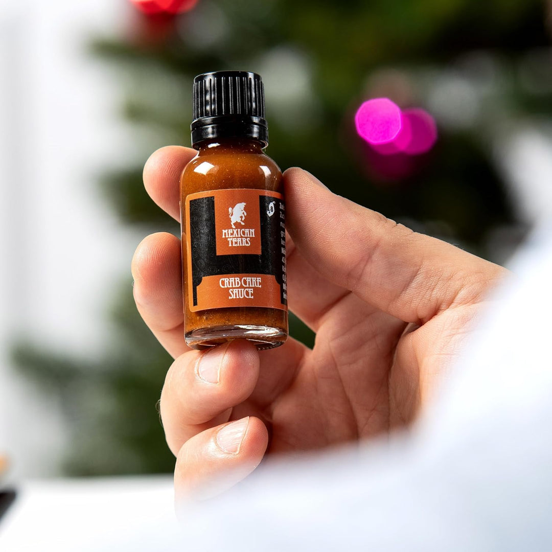 Mexican Tears - Scharfe Sauce Adventskalender mit 24 unterschiedlichen Chilisaucen in wiederverschli