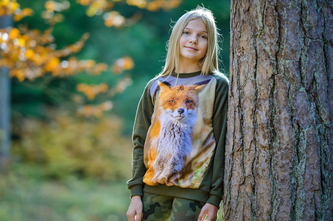 Wadera Cotton Pullover Kinder – Sweatshirt Jungen und Mädchen – Sicher Und Bequem Für Kinder – Kinde