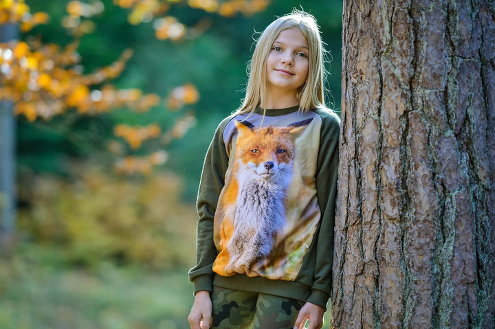 Wadera Cotton Pullover Kinder – Sweatshirt Jungen und Mädchen – Sicher Und Bequem Für Kinder – Kinde