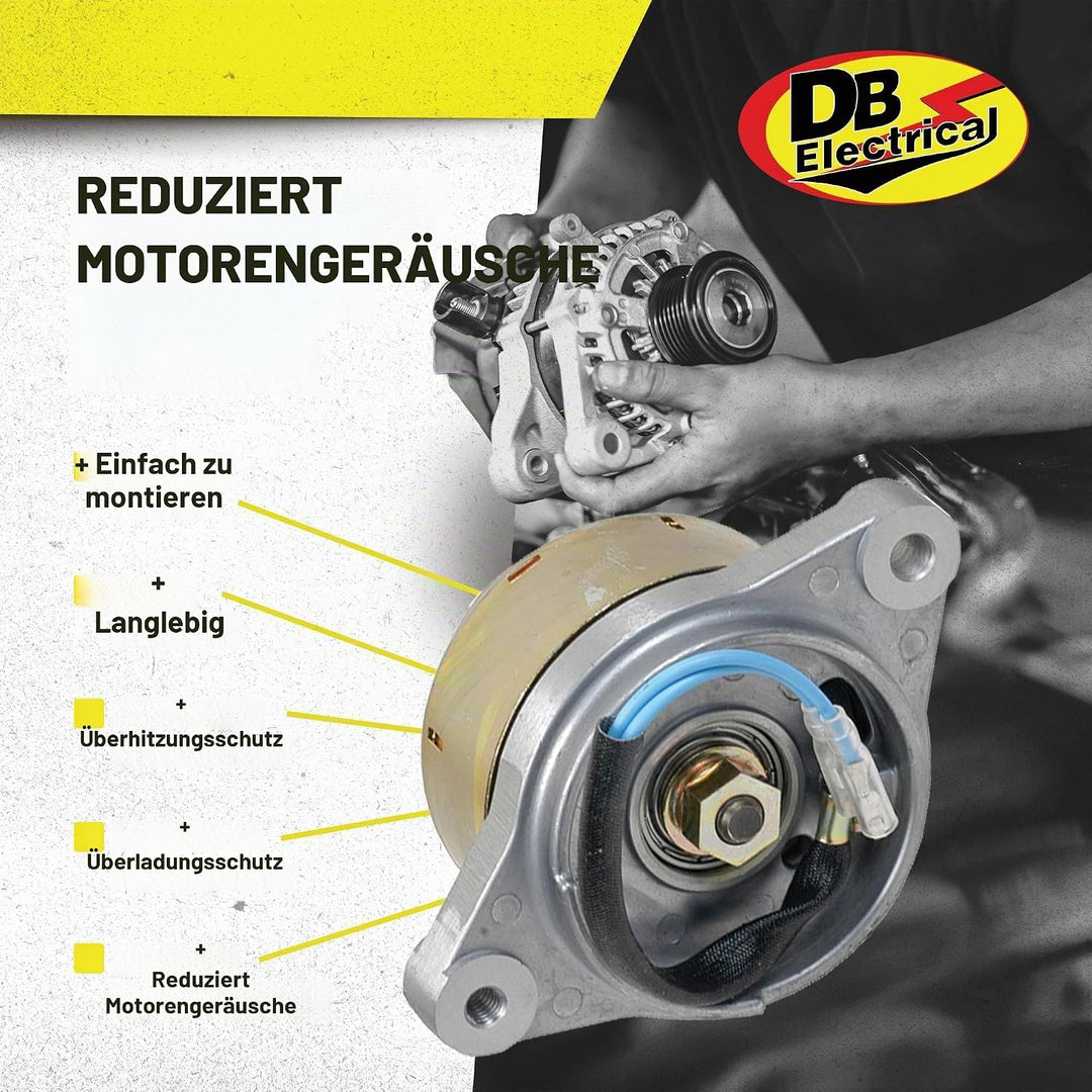 DB Electrical Lichtmaschine kompatibel mit/Ersatz für Kubota Bagger K008 00-On Kubota D722 10Hp DSL