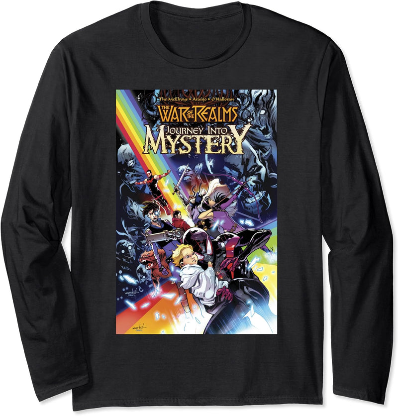 Marvel War Of The Realms Journey Into Mystery Cover Langarmshirt