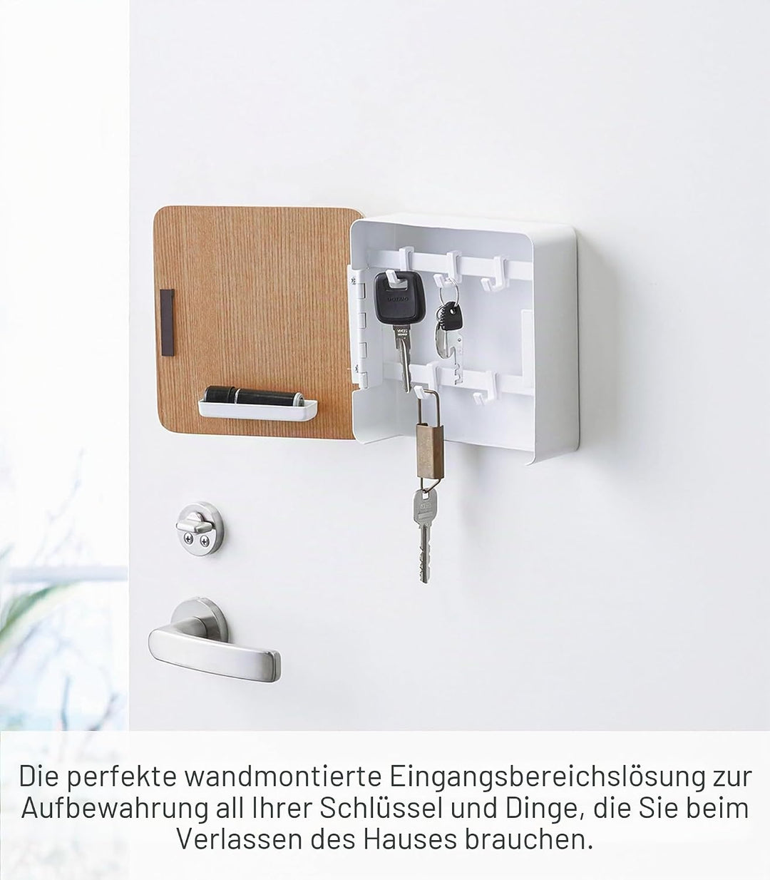 Magnetic key box - Rin - natural Einheitsgrösse Weiss, Einheitsgrösse Weiss