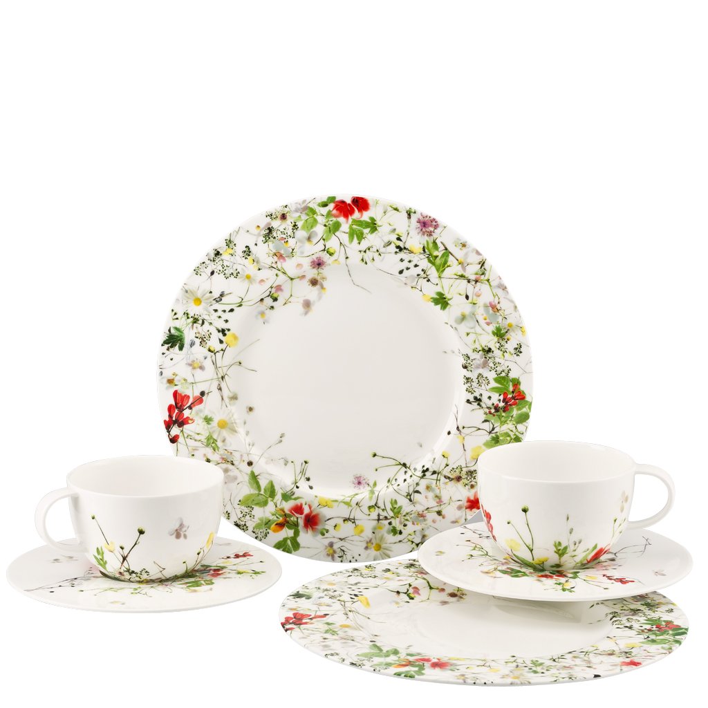 Rosenthal Brillance Fleurs Sauvages Set 6tlg. Fahne