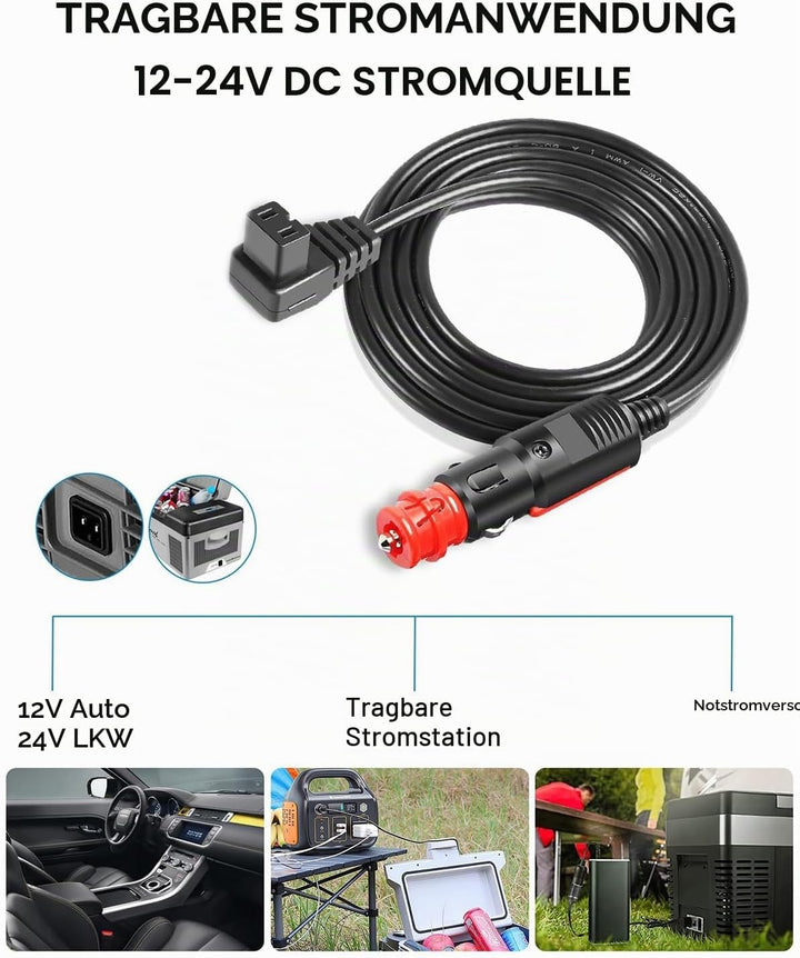 MOTOPOWER MP68992 3.5m tragbar Kühlschränke Verlängerung Power Kabel
