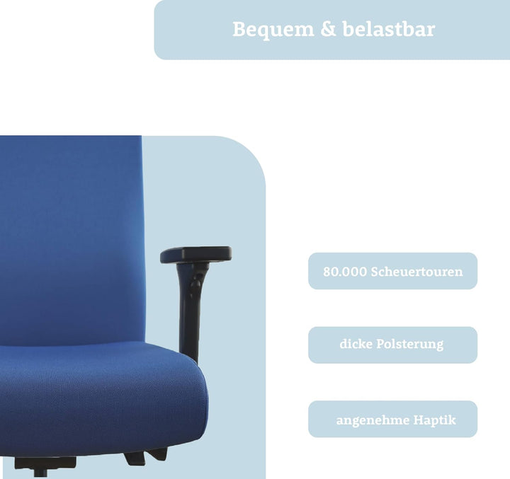 Trendoffice to-Strike Comfort pro sk 9248, Testsieger Stiftung Warentest, ergonomischer Bürostuhl mi