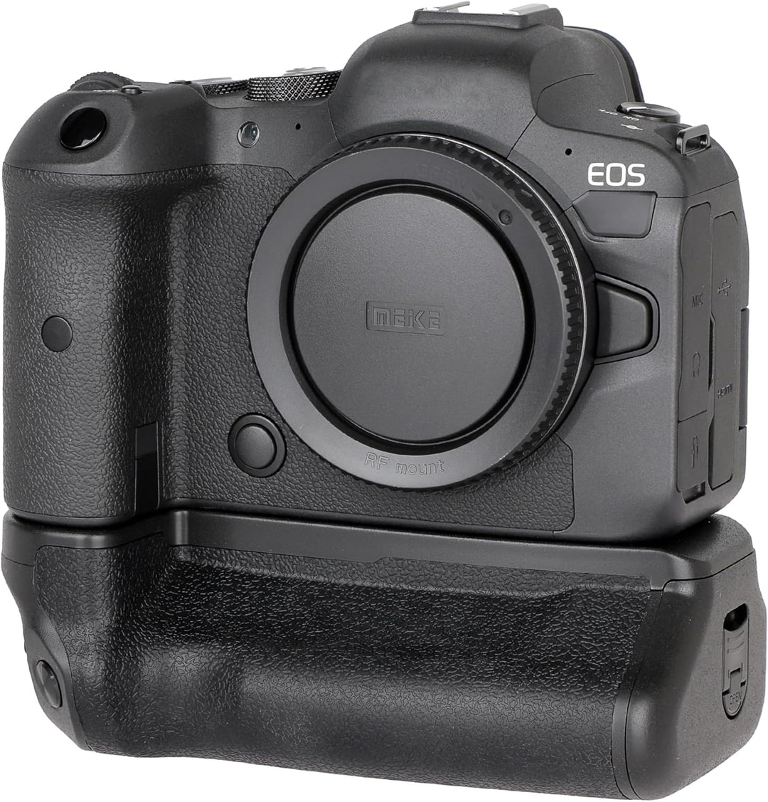 ayex Batteriegriff Kompatibel mit Canon EOS R5 &amp; R6 wie BG-R10 inkl. 2X LP-E6N Akkus kompakter Handg