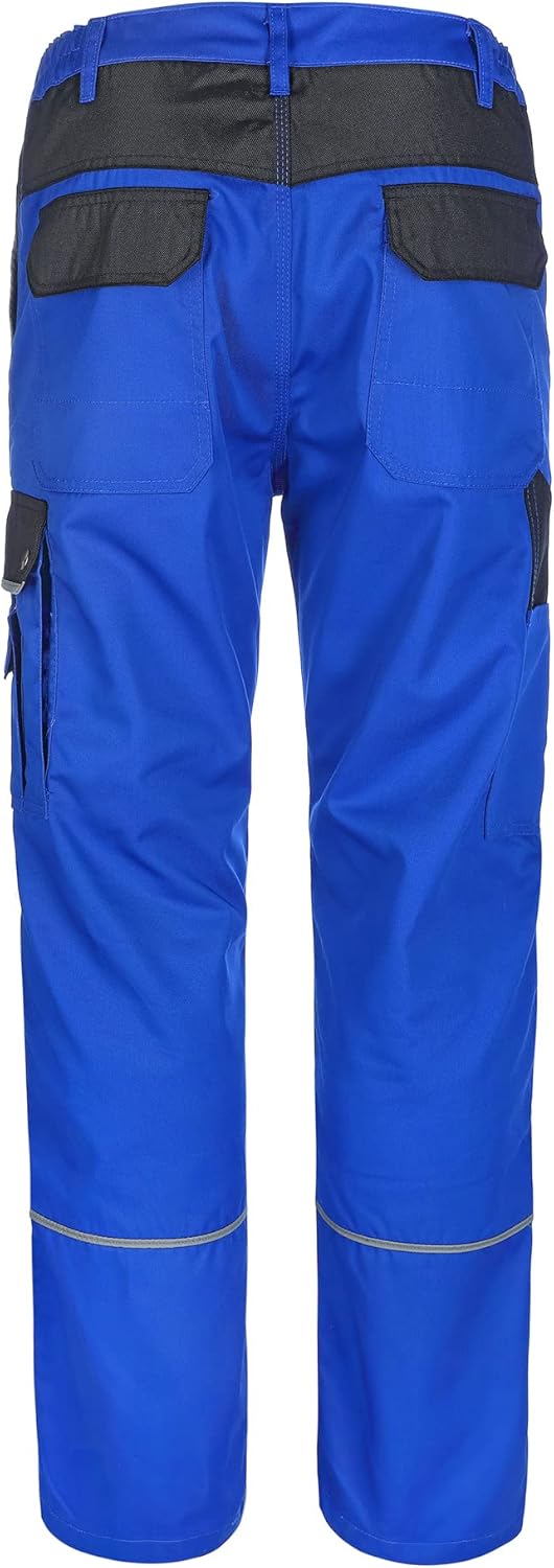 TMG | Leichte Arbeitshose für Herren, lang, ideal für Sommer, Cargohose mit Kniepolster, mit Taschen