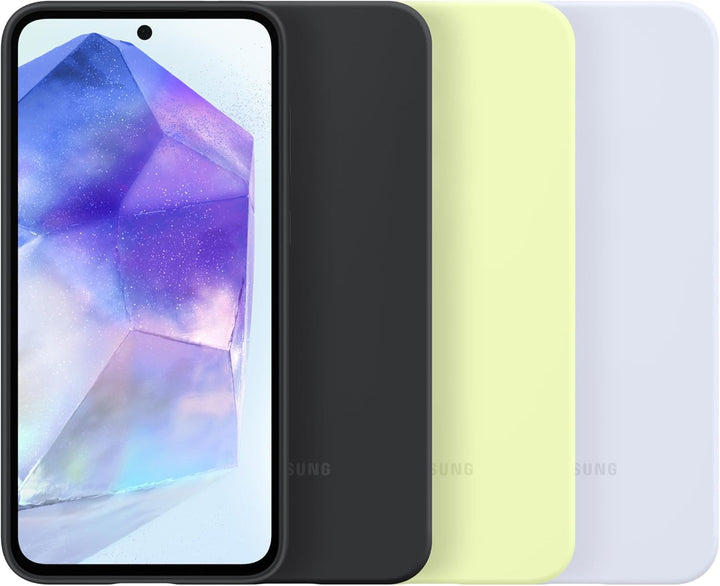 Samsung Silicone Smartphone Case EF-PA556 für das Galaxy A55 5G, Handyhülle, Silikon, Schlankes Desi