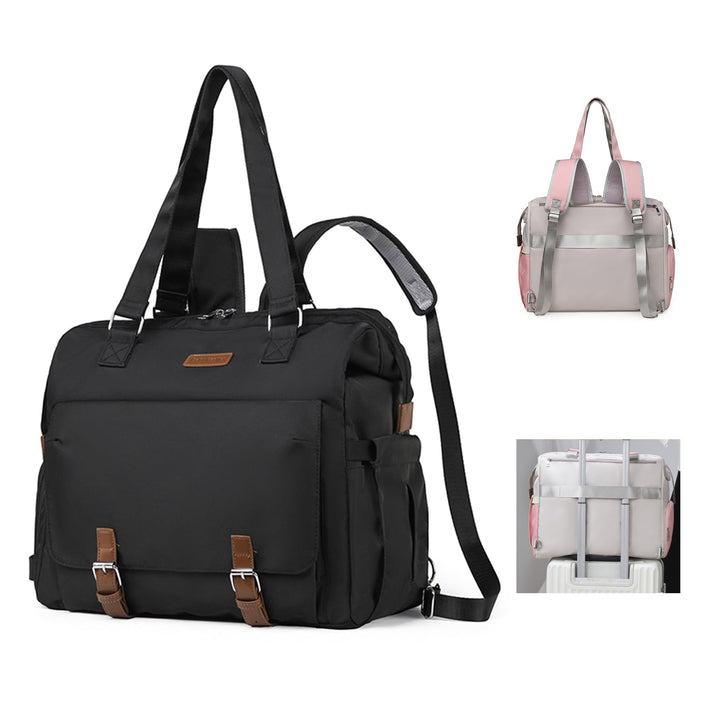 Baby Wickelrucksäcke Umhängetasche Wickeltasche Rucksack mit Wickelunterlage,Grosse Reisewindeltasch