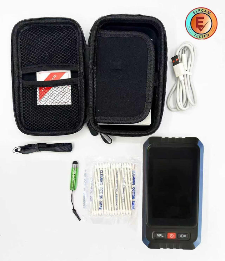 Elfcam - Mini OTDR Monomode ELF-2900, für Online-Test 1270nm/1310nm/1550nm/1490nm/1577nm XGS-PON, 22