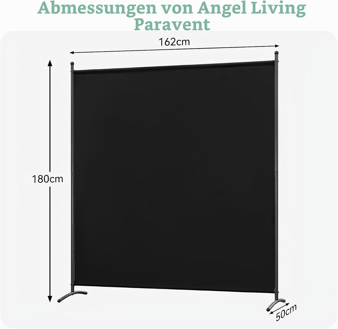 Angel Living Paravent 1 Teilig,Trennwand Raumteiler Paravent Raumteiler Innen Sichtschutz Wandschirm