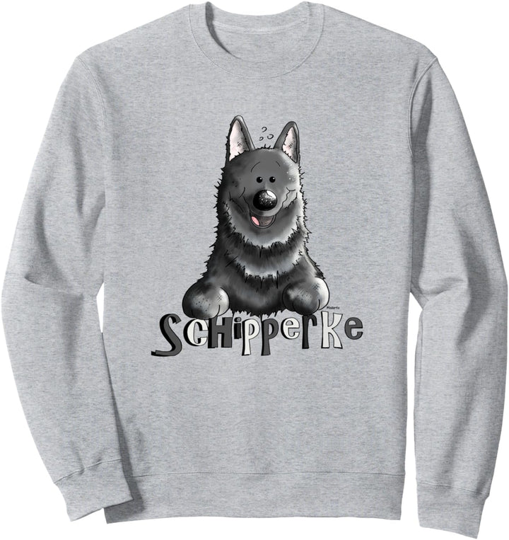 Lustiger Schipperke I Belgischer Hütehund für Hundefreunde Sweatshirt