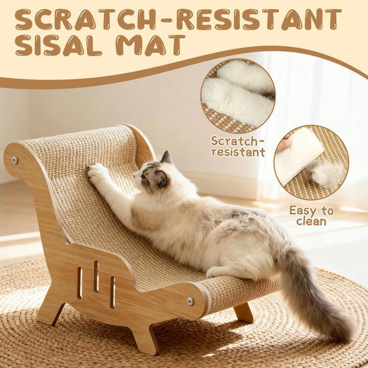 Katzenliege Sisal, Katzen Sisal Liegestuhl, Katzenkratzer Stuhl, Katzen Hängematte-katzen für Katzen