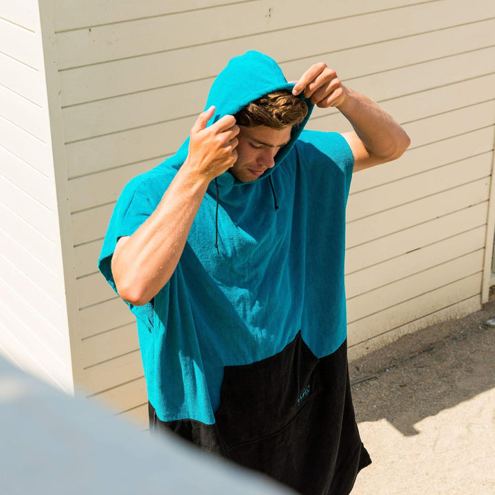 Osprey Handtuch Poncho | Unisex Kapuzen Surf Poncho Strand Wickelmantel für Damen und Herren Surfen