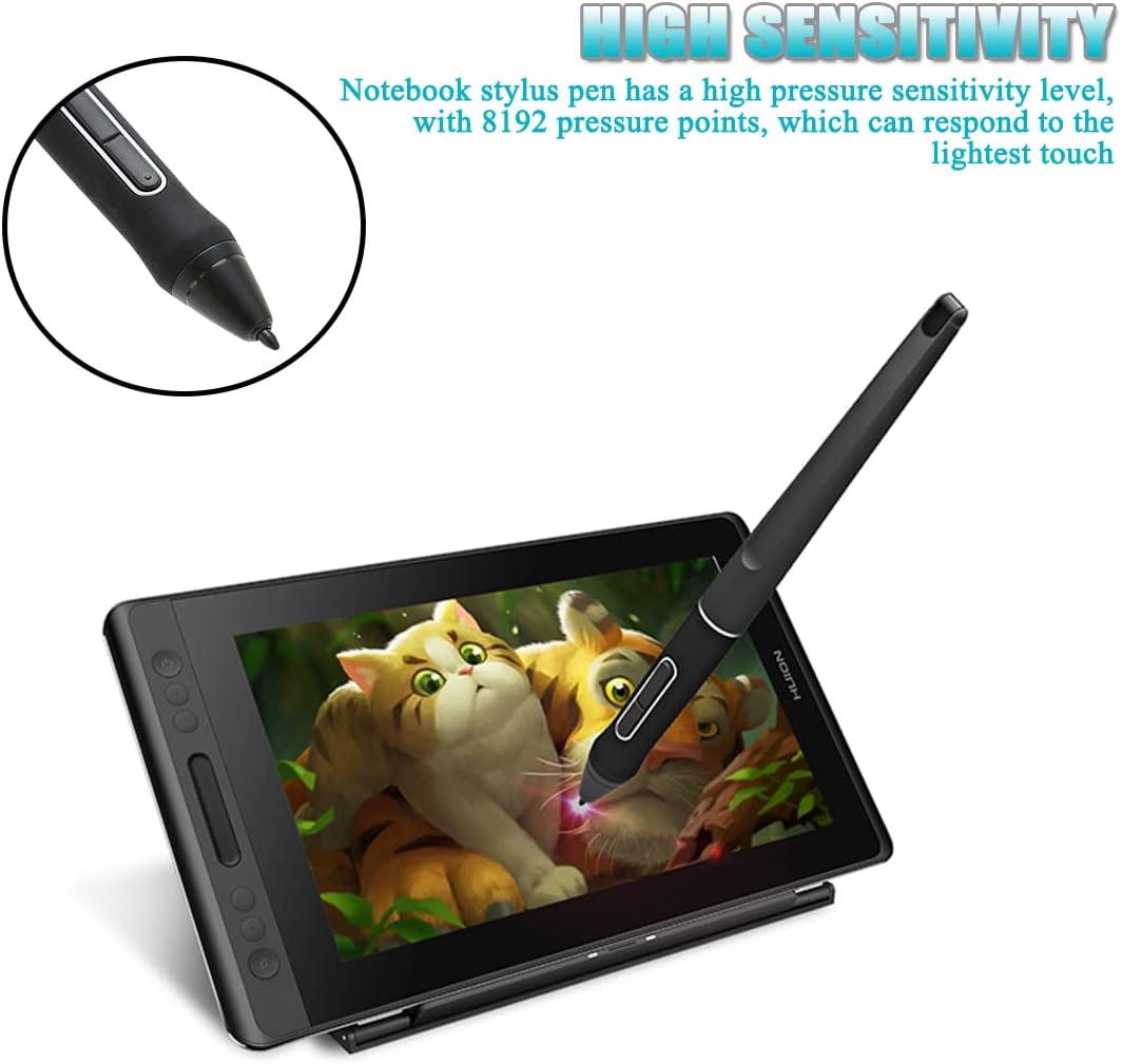 Eingabestift, PW507 Tragbarer Touchscreen Eingabestift 8192 Level Hochempfindlicher Digitaler Tablet