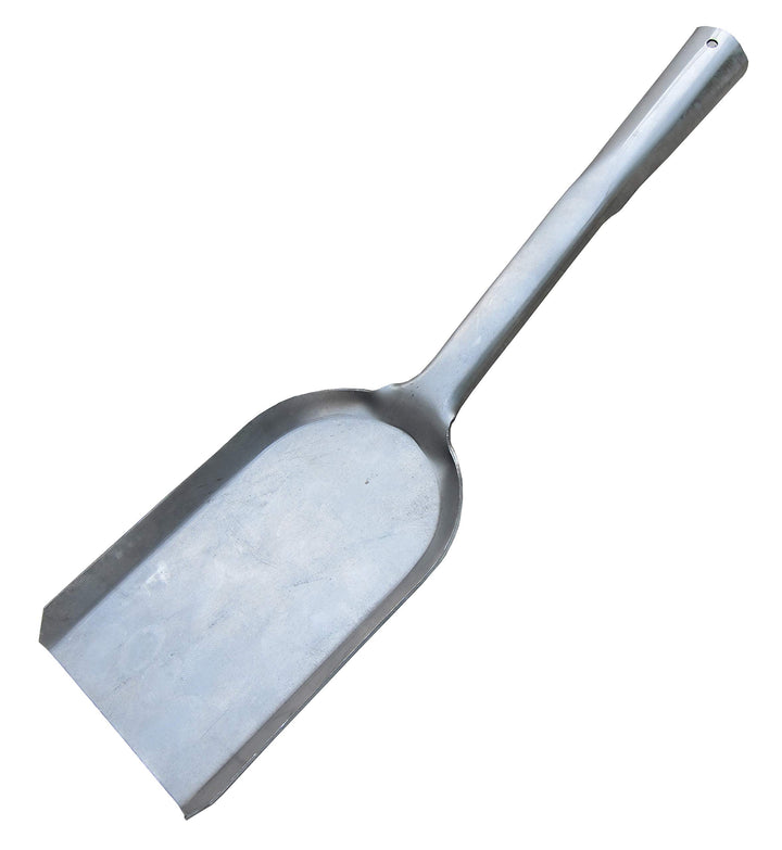 Kamin-Ascheschaufel, 35,6 cm lang, aus einem Stück, intakt geformt, Grillkohle, Ascheschaufel, Mini-