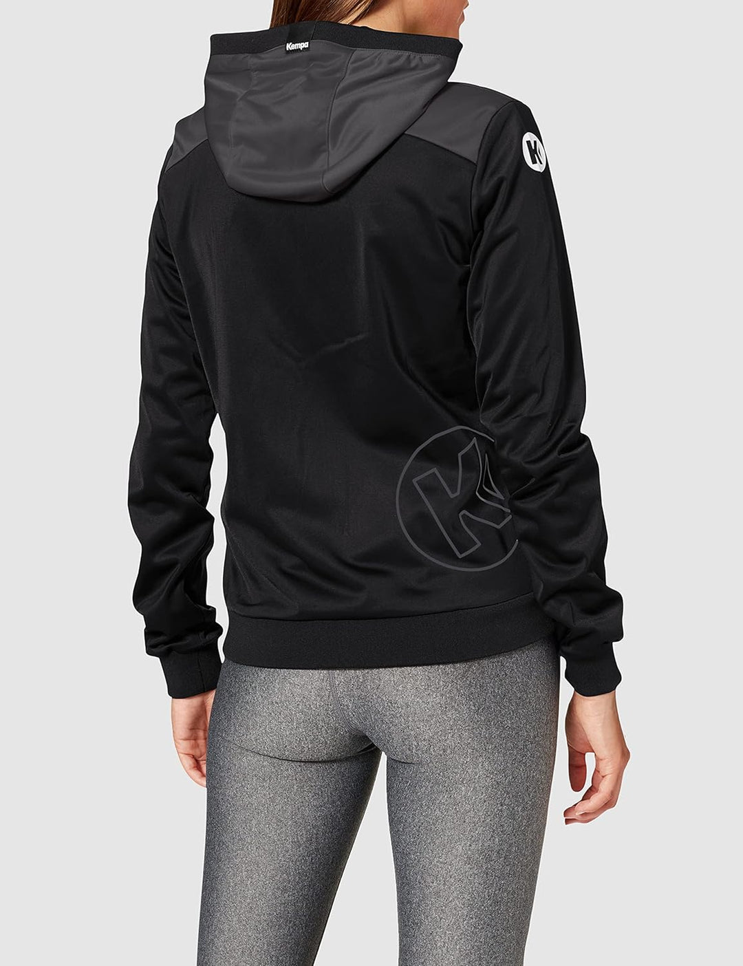 Kempa Herren Emotion 2.0 Kapuzenjacke XL schwarz/anthra, XL schwarz/anthra