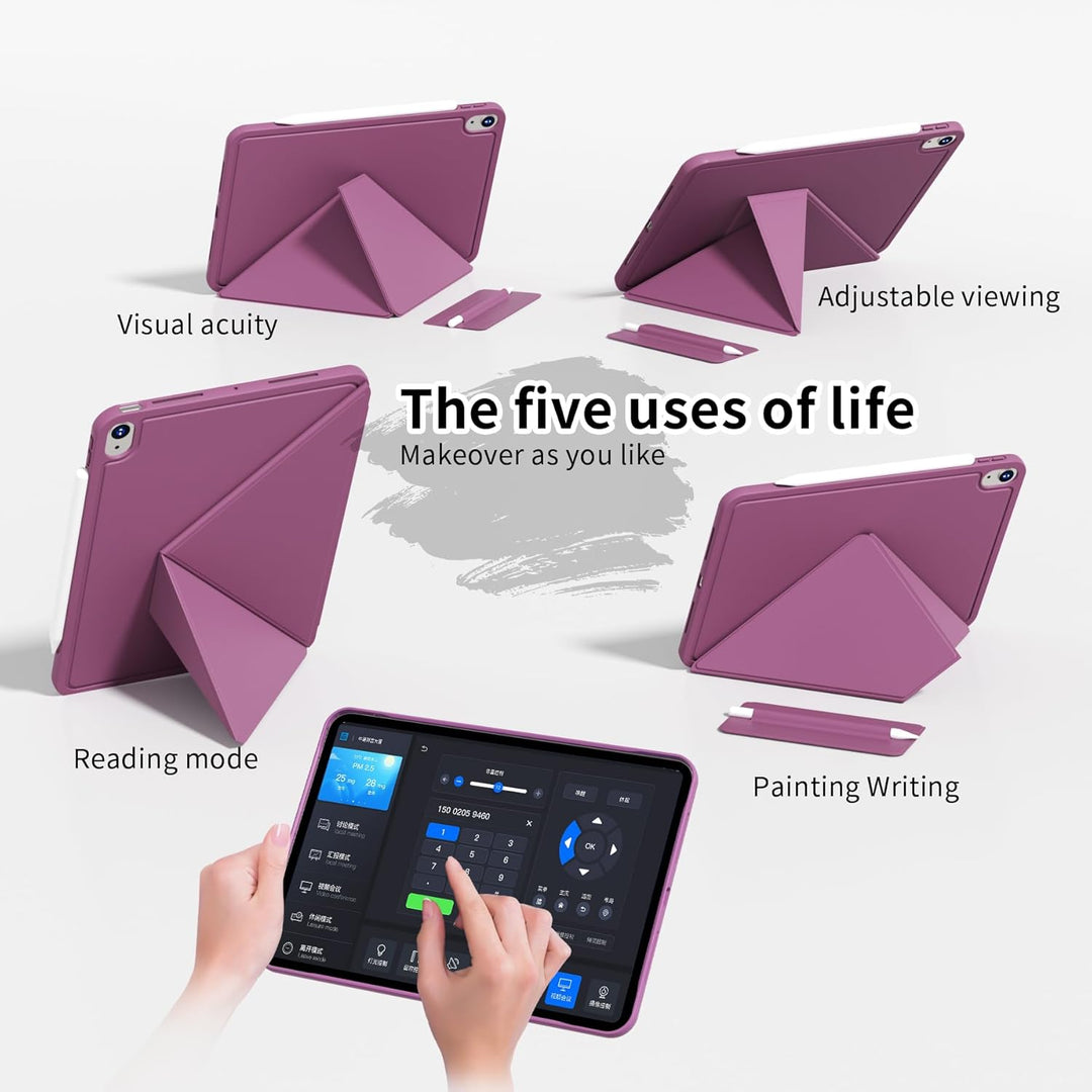 Hülle für iPad (A16) 11. Generation 11 Zoll 2025, iPad 10. Gen 10,9 Zoll 2022, Schlanke Magnetische