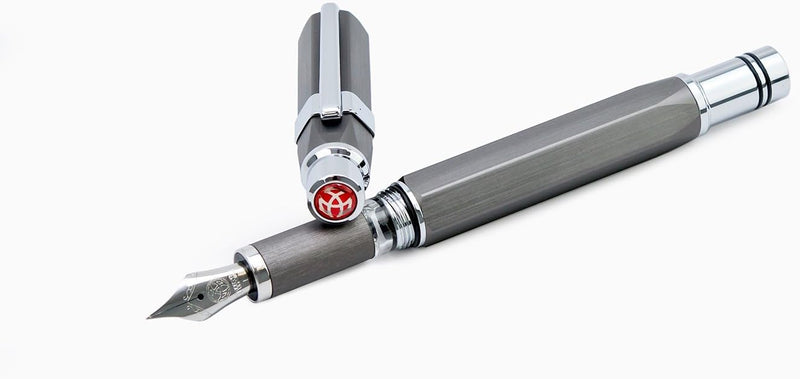 Twsbi Precision Gun Metal, Füllfederhalter M (Medium), M (Medium)