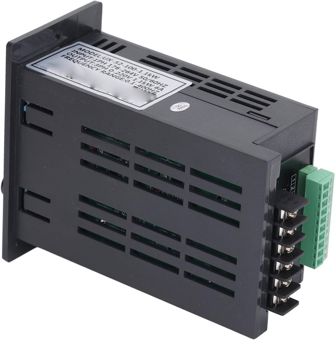 1,1 KW VFD Frequenzumrichter mit Variabler Frequenz, 0,1–400 Hz, Mini-Motor-Frequenzumrichter, 1 PH